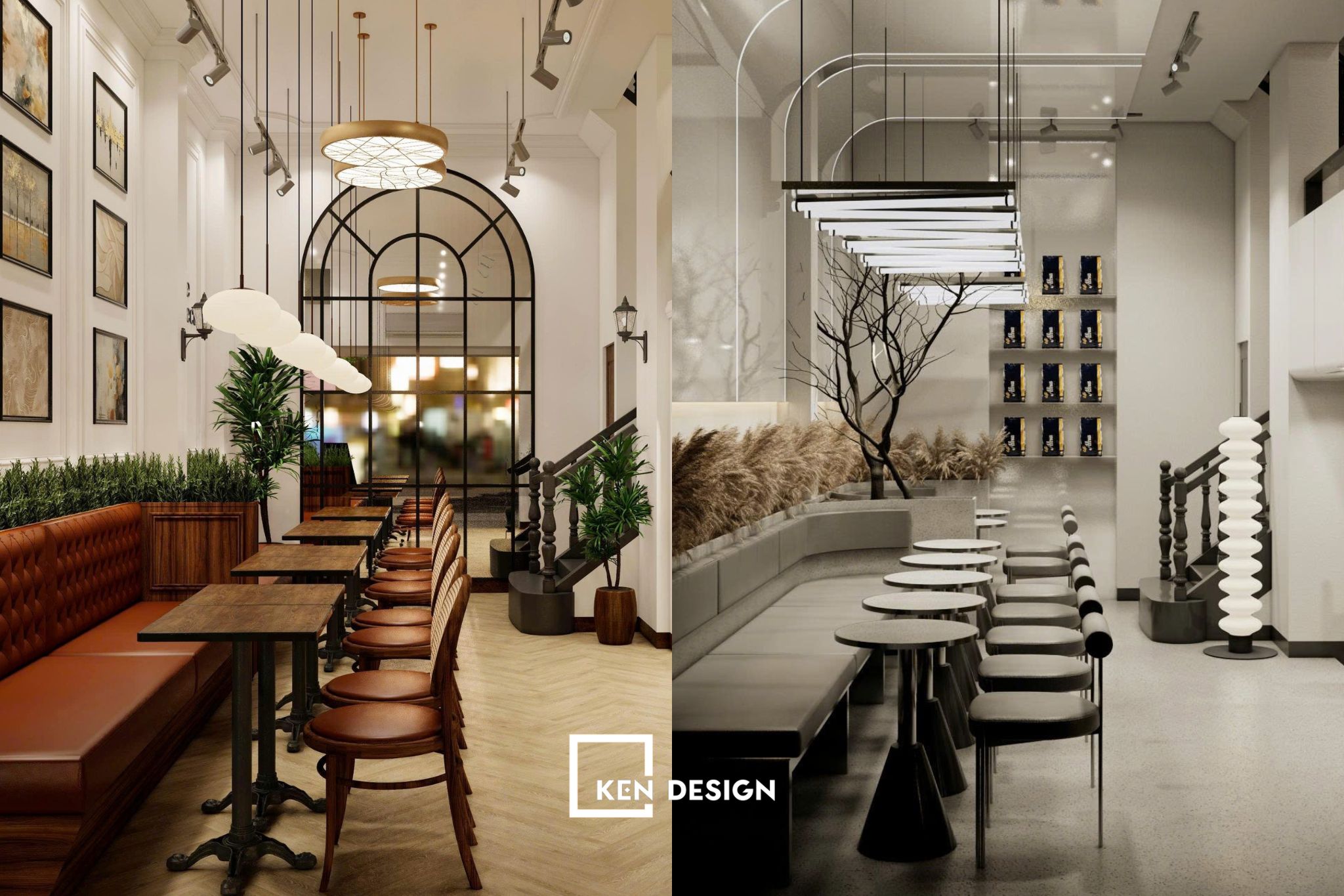 Lựa chọn nội thất phong cách hiện đại và tân cổ điển